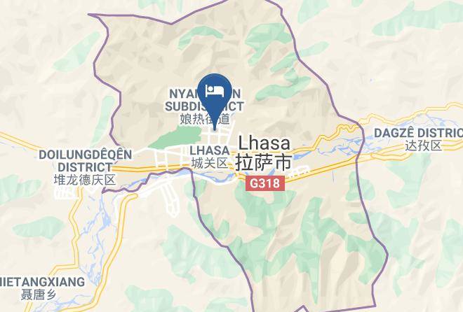 Lhasa - Hanting Hotel Maps
