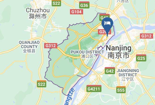 Nanjing - Hanting Hotel Nanjing Qiaobei Hongyang Square Maps