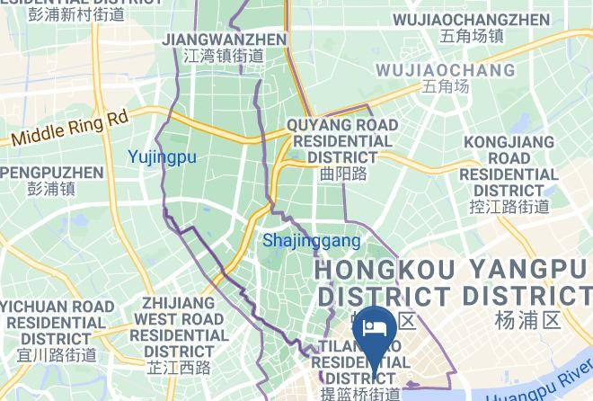 Hongkou District - Hanting Hotel North Bund The Maps