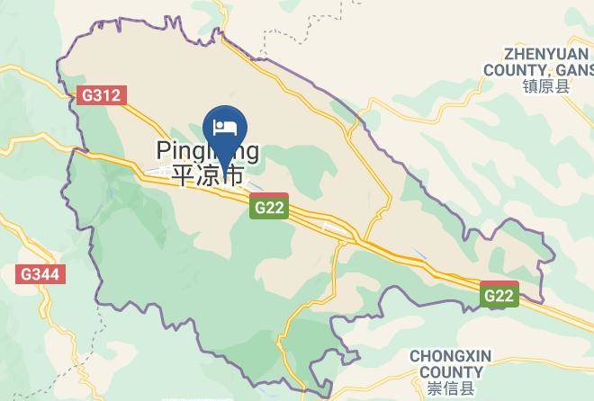 Pingliang - Hanting Hotel Maps