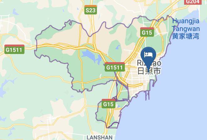Rizhao - Hanting Hotel Rizhao Railway Station Maps
