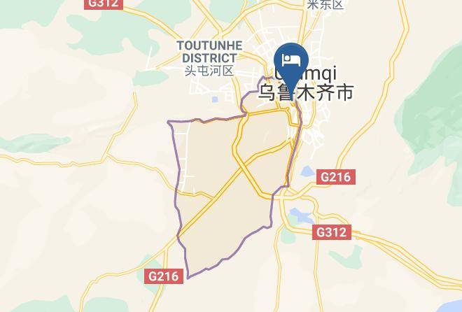 Urumqi - Hanting Hotel Maps