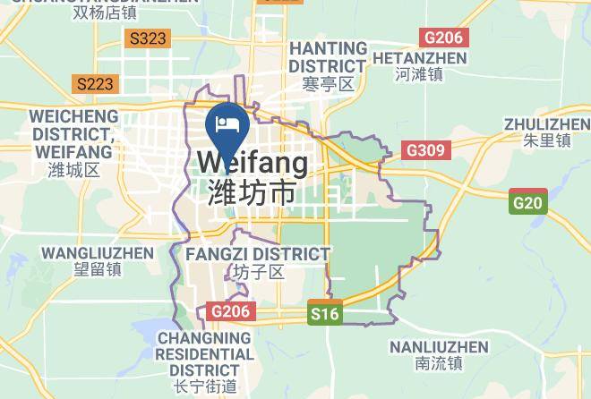 Weifang - Hanting Hotel Maps