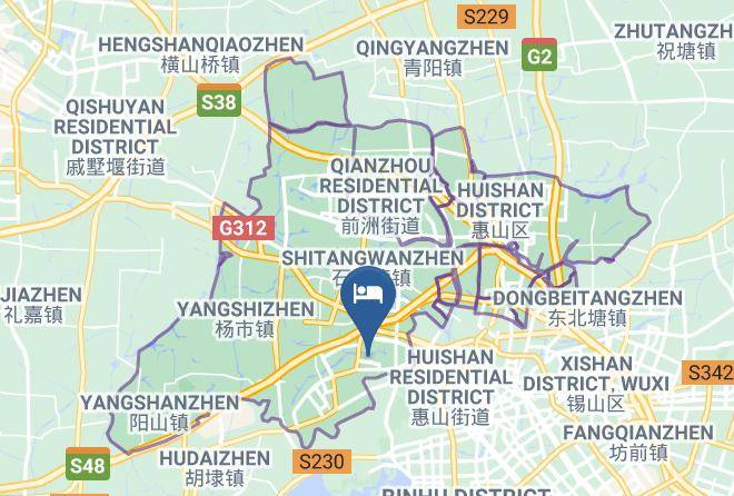 Wuxi - Hanting Hotel Wuxi Qianqiao Street Maps