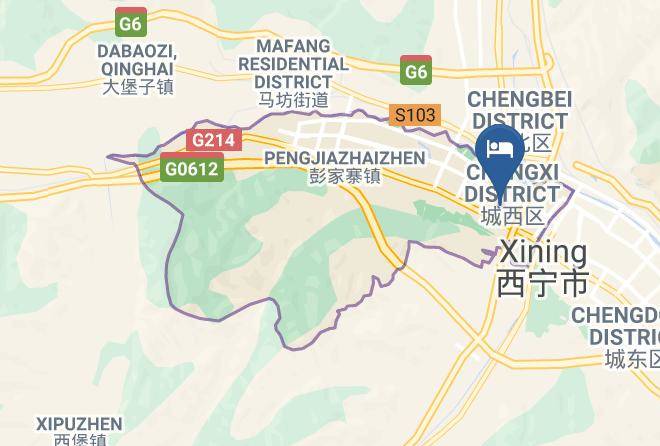 Xining - Hanting Hotel Maps