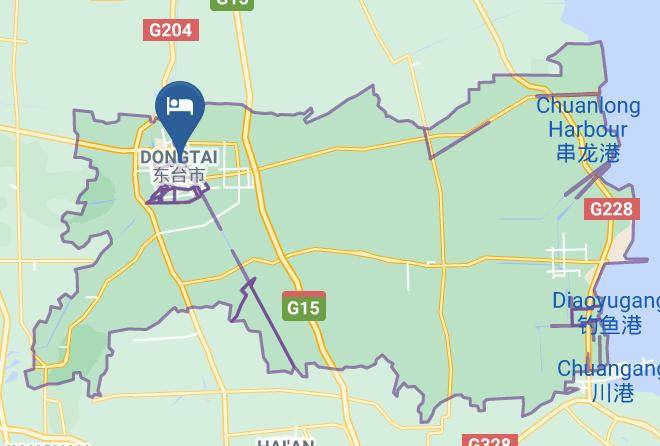 Yancheng - Hanting Hotel Yancheng Dongtai Railway Station Maps