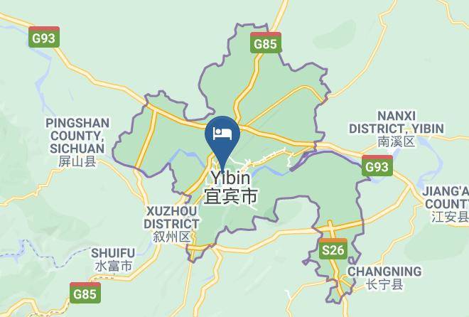 Yibin - Hanting Hotel Maps