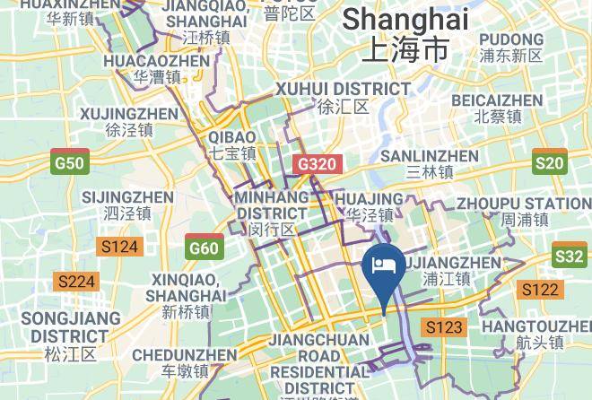 Minhang District - Hanting Shanghai Wujing Walkway Hotel Maps