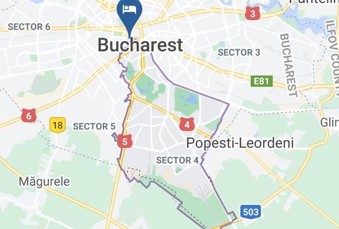 Bucharest - Hotel Hanu' Berarilor Maps