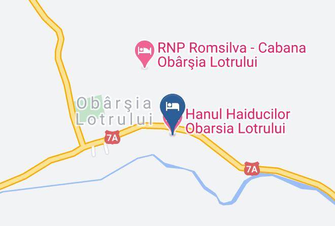 Voineasa - Hanul Haiducilor Obarsia Lotrului Maps
