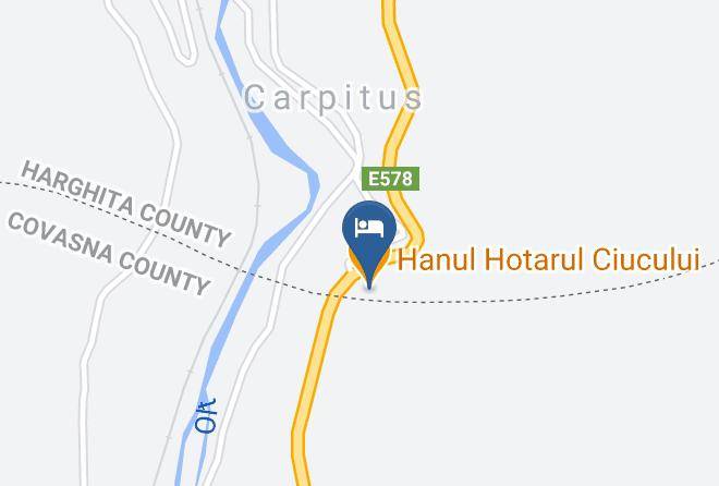 Bixad - Hanul Hotarul Ciucului Maps