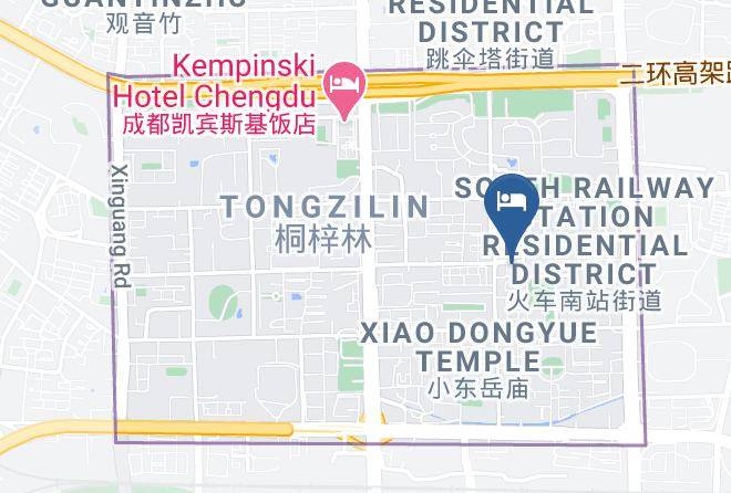 Chengdu - Hanyi Hotel Maps