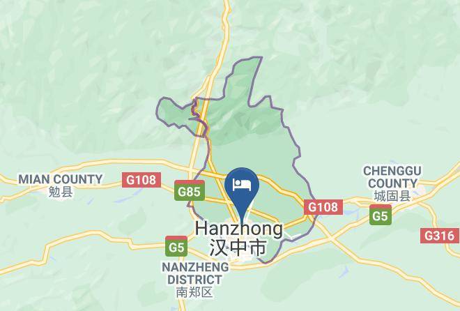 Hanzhong - Hanying Hotel Maps