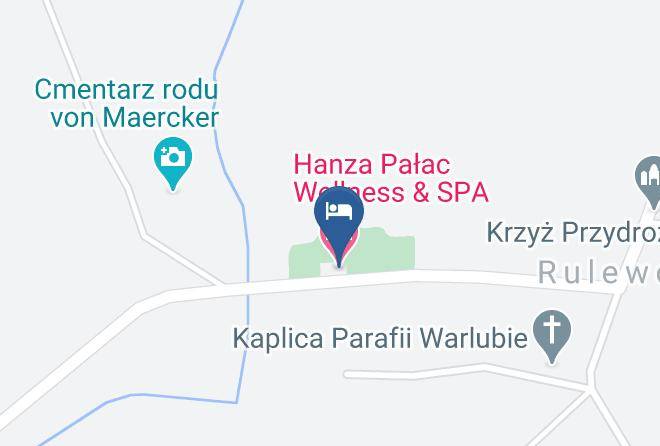 Hanza Palac Wellness & Spa Map