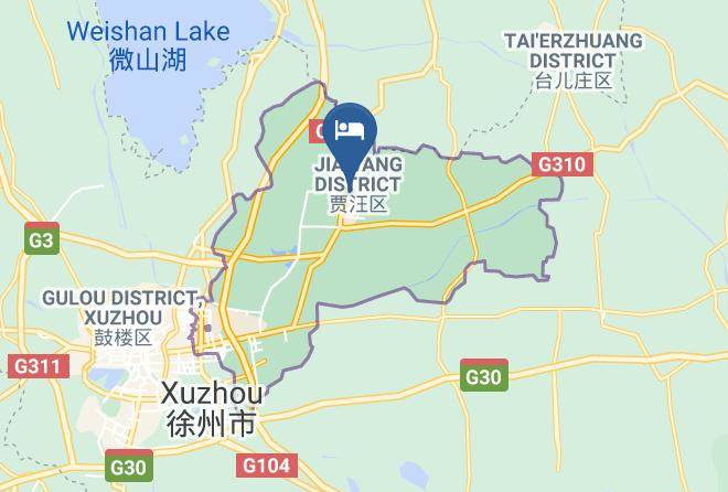Xuzhou - Hanzhiyuan Hotel Maps