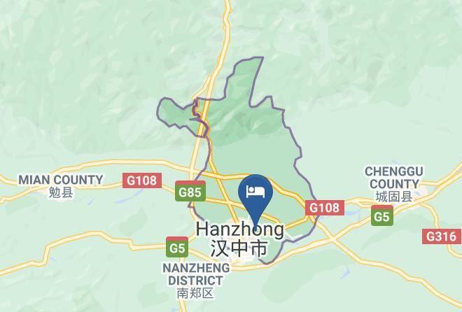 Hanzhong - Hanzhong Haiyi Hotel Maps