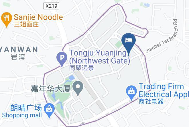 Jiangbei District - Haochen Hotel Maps