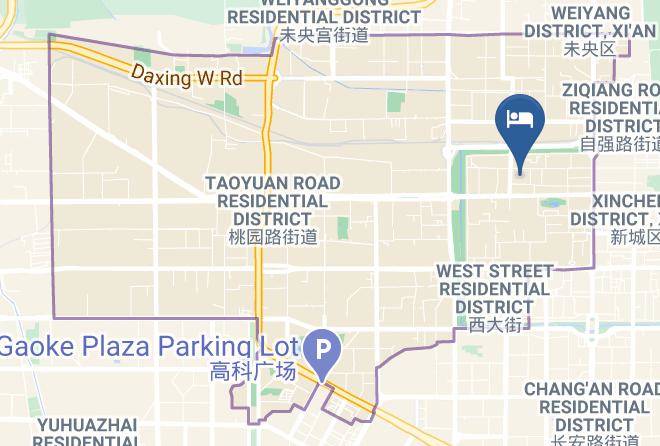 Xi An - Haode Business Hotel Maps