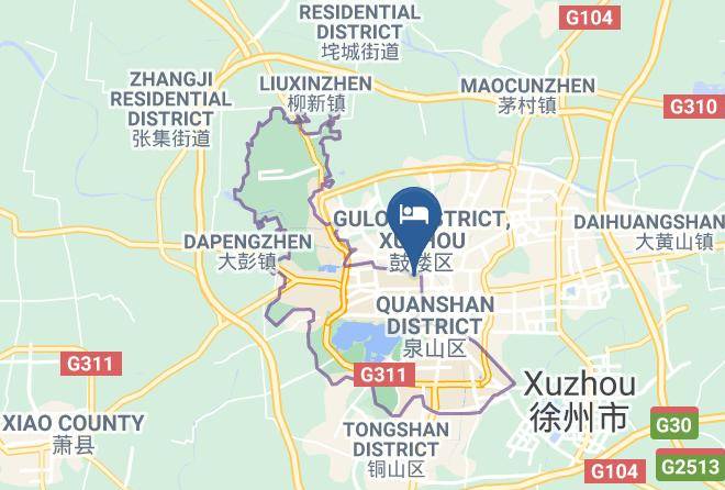 Xuzhou - Haofu Lou Hotel Maps