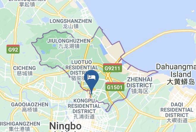 Ningbo - Haohui Hotel Maps