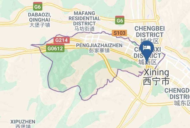 Xining - Haojie Business Hotel Maps