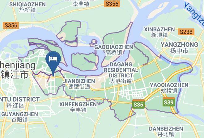 Zhenjiang - Haojing Hotel Maps
