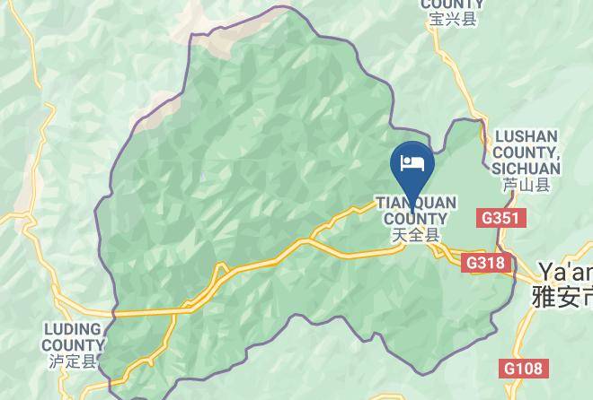 Yaan - Haokelai Business Hotel Maps