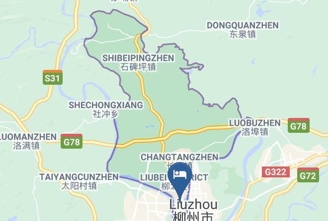 Liuzhou - Haokun Hotel Maps