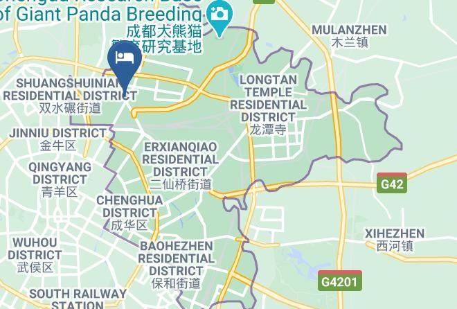Chengdu - Haolaisideng Hotel Chengdu North Railway Maps
