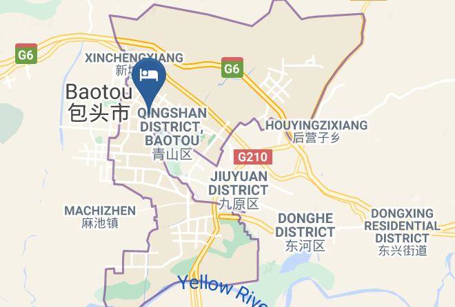Baotou - Haoleyuan Hotel Maps