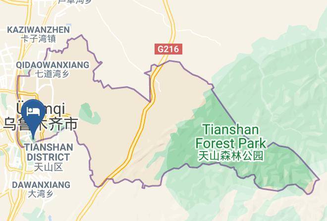 Urumqi - Haoliya Express Hotel Maps
