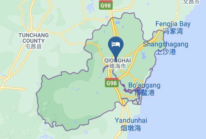 Qionghai - Haolong Hotel Maps