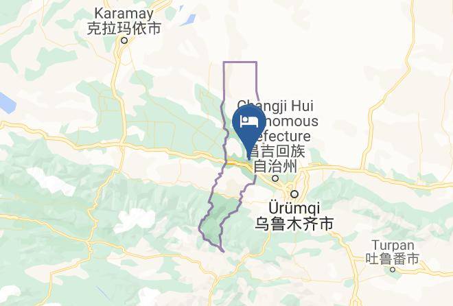 Changji Huizu Aut Prefecture - Haolong Hotel Xining Maps