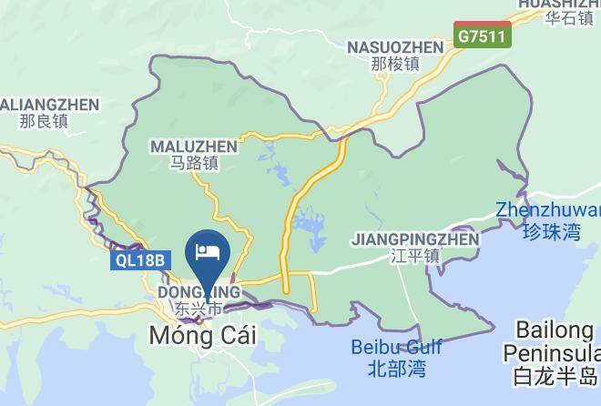 Fangchenggang - Haotai Hotel Maps