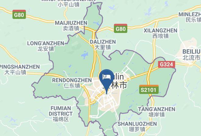 Yulin - Haotian Hotel Maps
