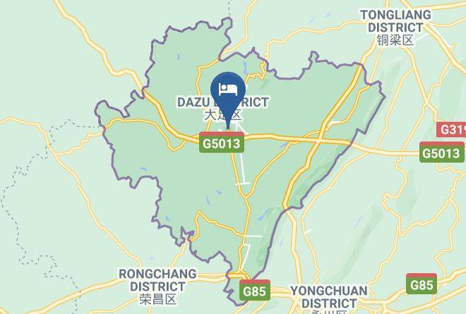 Dazu District - Haoting Business Hotel Maps