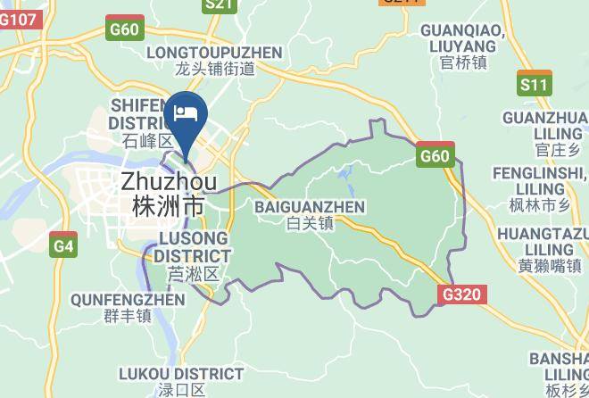 Zhuzhou - Haoting Hotel Maps