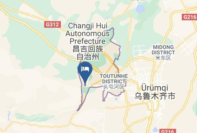 Urumqi - Haoxibu Hotel Maps
