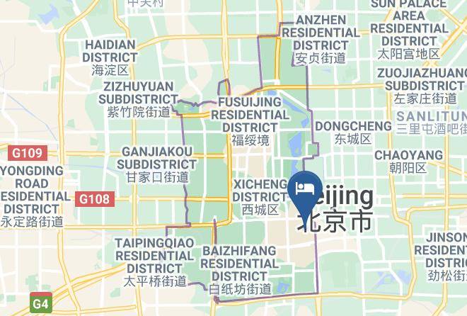 Xicheng District - Beijing Wulian Hotel Maps