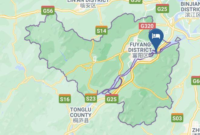 Hangzhou - Haoyuan Hotel Maps