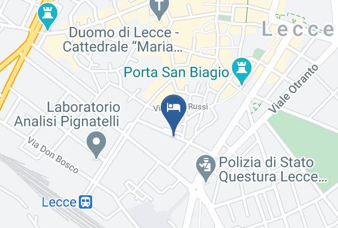 Lecce - B&b Le Comari Salentine Maps