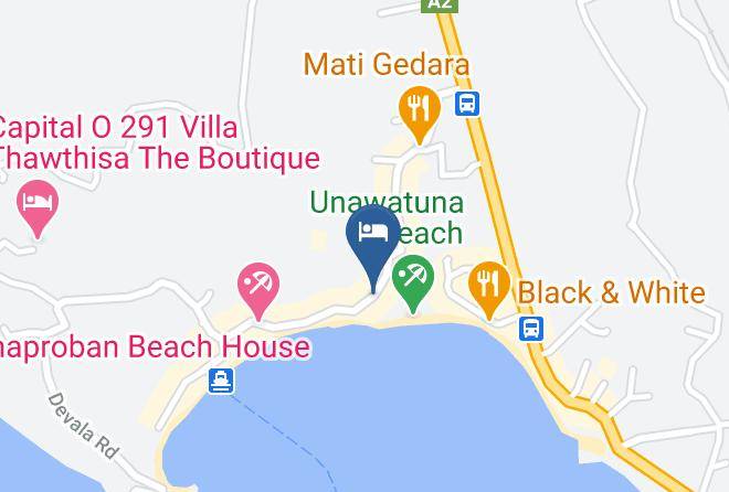 Happy Banana Hotel & Restaurant Map