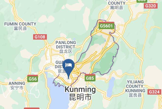 Kunming - Happy Castle International Hotel Maps
