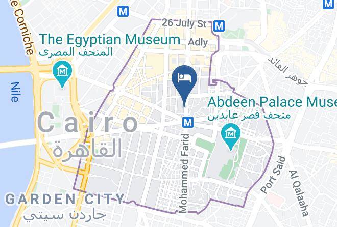 Cairo - Happy City Hotel Maps