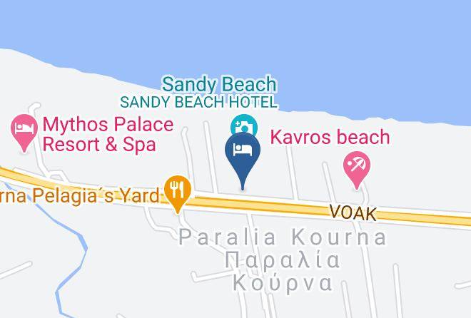 Khania - Happy Days Hotel Maps