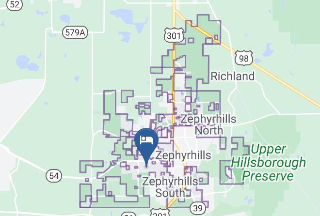 Pasco - Happy Days Rv Park Maps