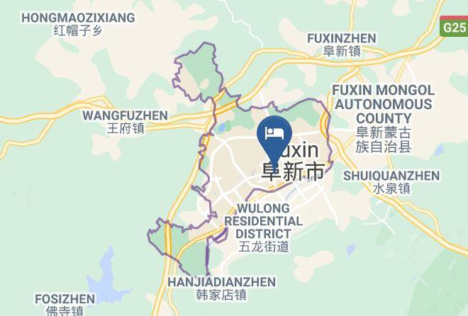 Fuxin - Happy Fashion Hotel Maps