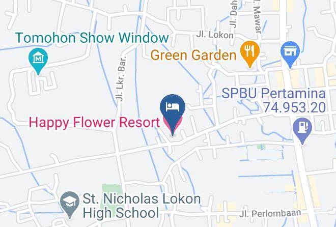 Minahasa Regency - Happy Flower Resort Maps