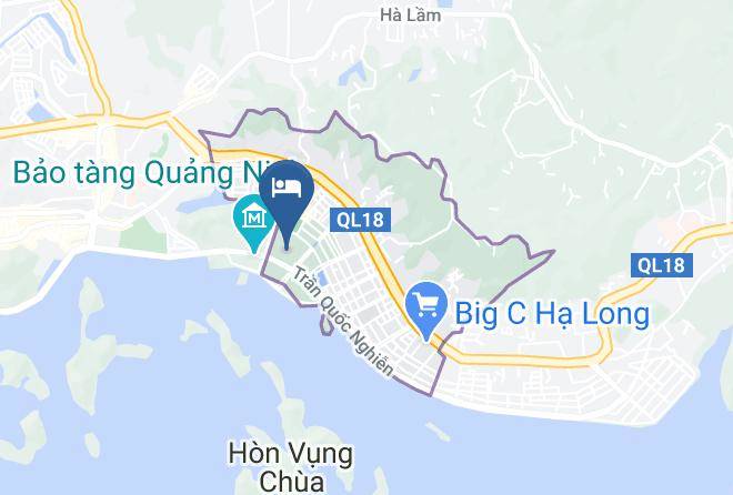 H Long - Happy Halong Monbay Hotel Maps
