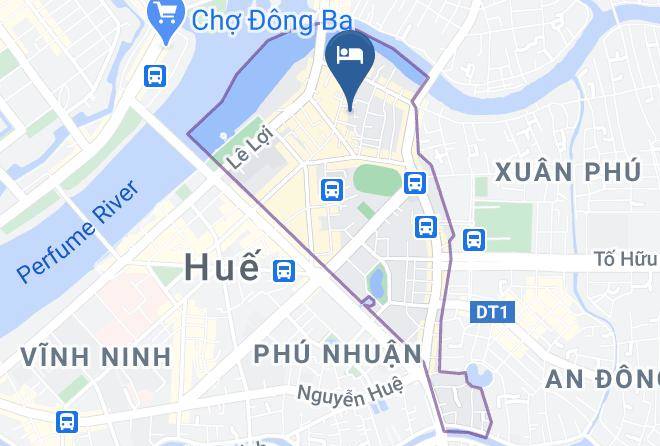 Hu - Hue Happy Homestay Maps